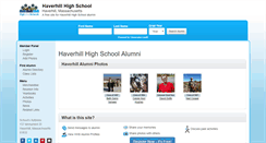 Desktop Screenshot of haverhillhighschool.net
