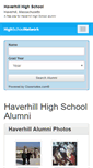 Mobile Screenshot of haverhillhighschool.net